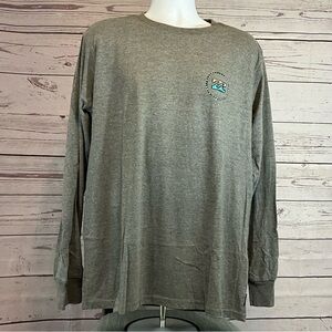 Billabong Heather Gray Wave Logo Tee